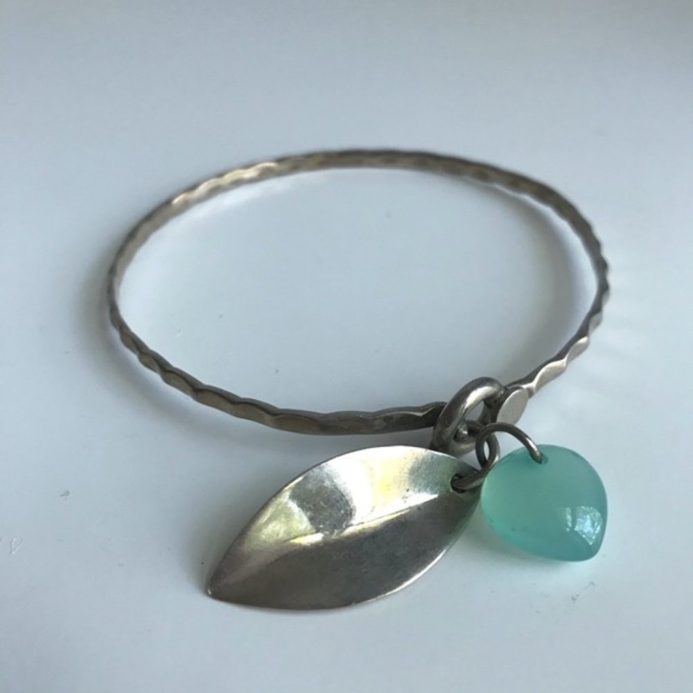 ISO Noonday Collection Silver Leaf Bangle Bracelet *STILL SEARCHING*